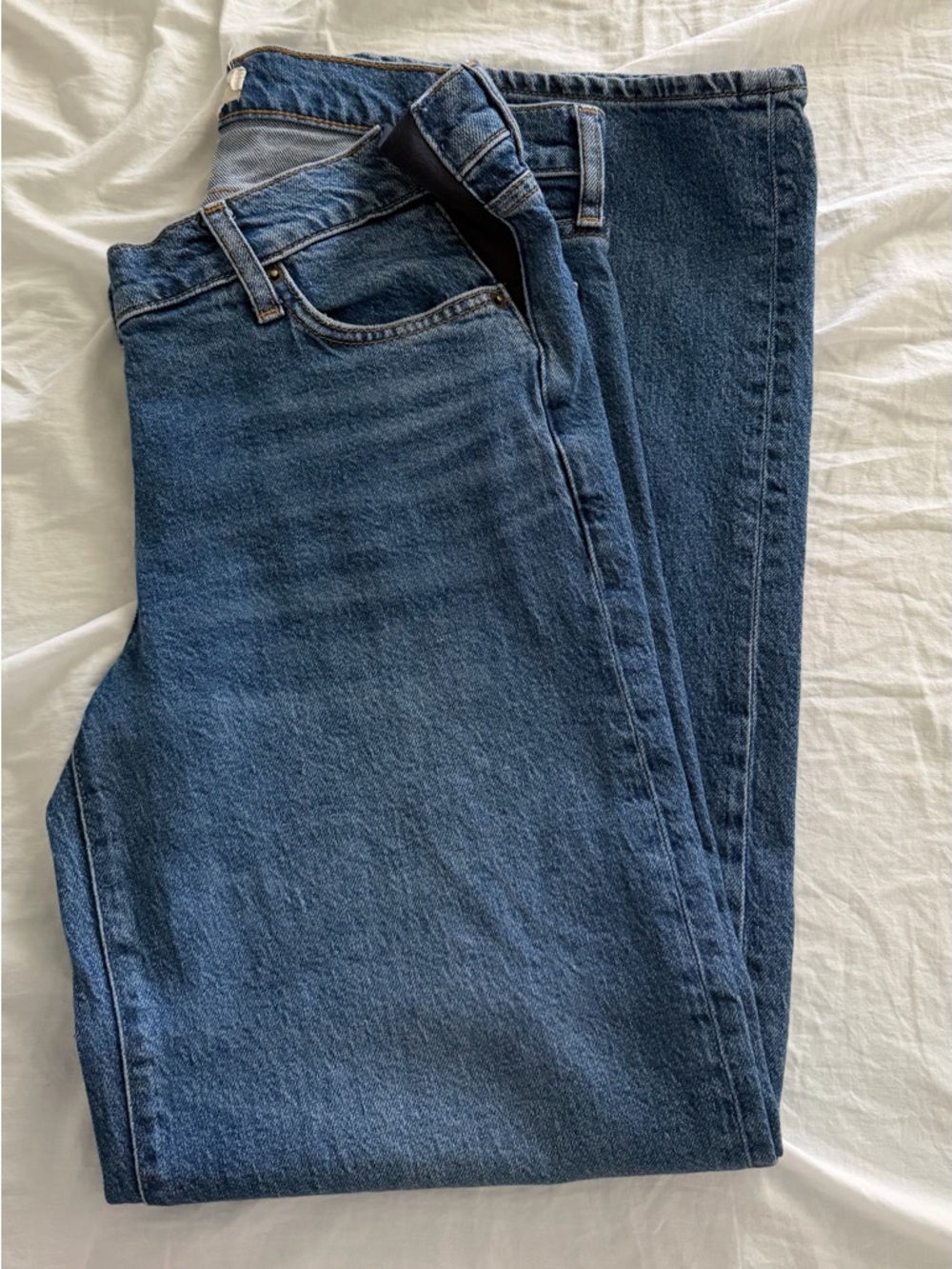 Hatch Maternity Jeans Medium Wash
